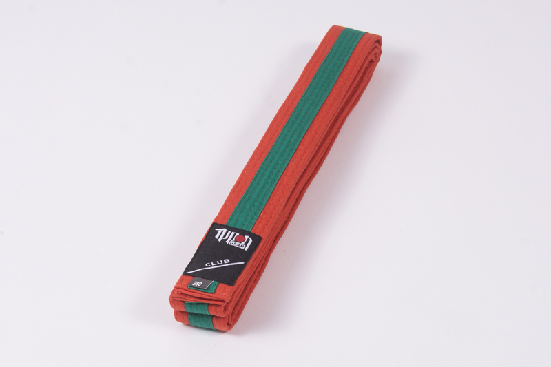 JIB221OG___Ippon_Gear_Club_Judoguertel_orange_gruen___Judo_Belt_orange_green.jpg